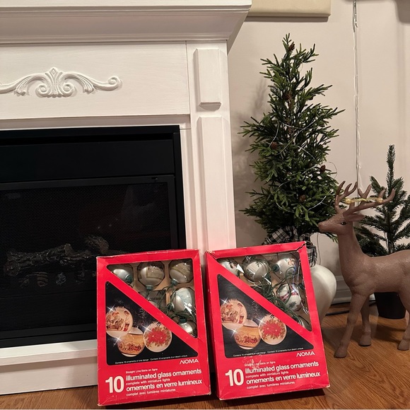 1970 Christmas Lights Glass Illuminated Lot of two boxes - Picture 5 of 16